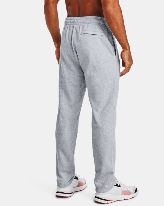 Men's UA Rival Fleece Pants, Gray, pdpMainDesktop image number 1